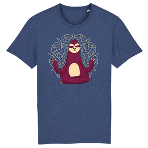 Papero T-Shirt - BIO- MEDITATION SLOTH - Herren 2025
