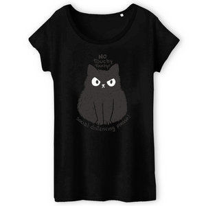 Papero T-Shirt - BIO- No Touchy - Damen Verkauf