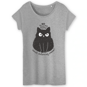 Papero T-Shirt - BIO- No Touchy - Damen Verkauf