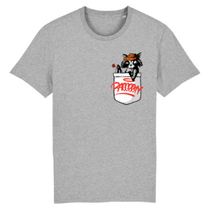 Papero T-Shirt - BIO- Pocket Racoon - Herren im Angebot