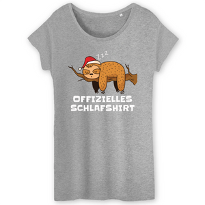 Papero T-Shirt - BIO- Sloth Sleep - Damen Kostenloser Versand