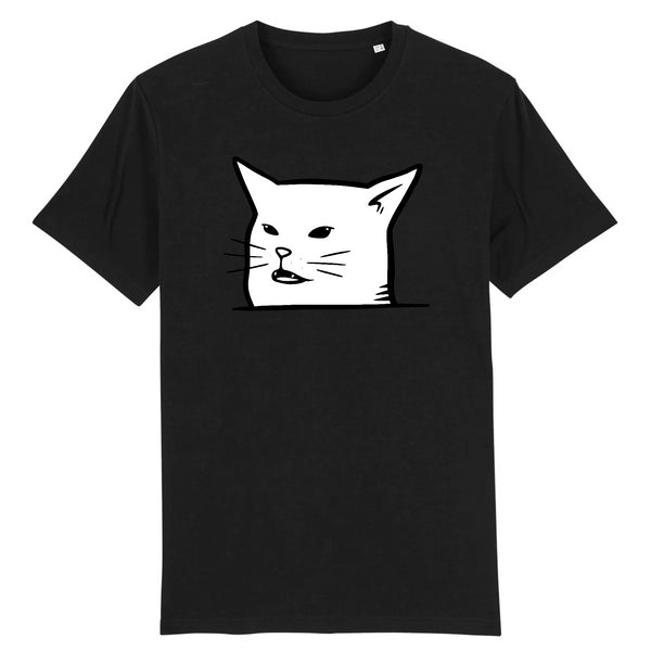 Papero T-SHIRT - BIO- White Cat - HERREN Weihnachtsangebot