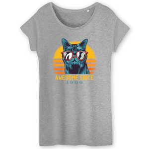 Papero T-Shirt- BIO- AWESOME SINCE 1989- Damen Valentinstagsangebot