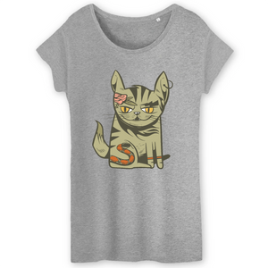 Papero T-Shirt- BIO- CAT SASSY- Damen Lagerräumung