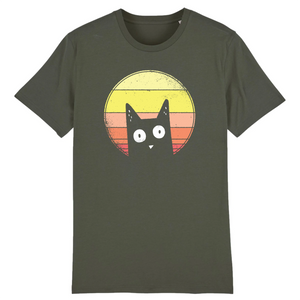 Papero T-Shirt- BIO- CAT VINTAGE- Herren Neueste Mode