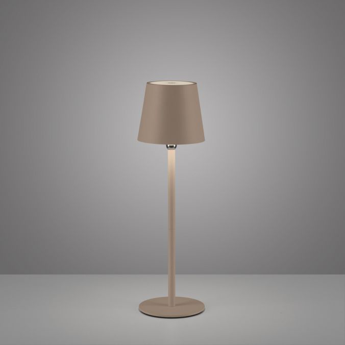 Paul Neuhaus LED Flaschenleuchte beige Akku Touchdimmer USB IP54 Tischleuchte Flash Sale