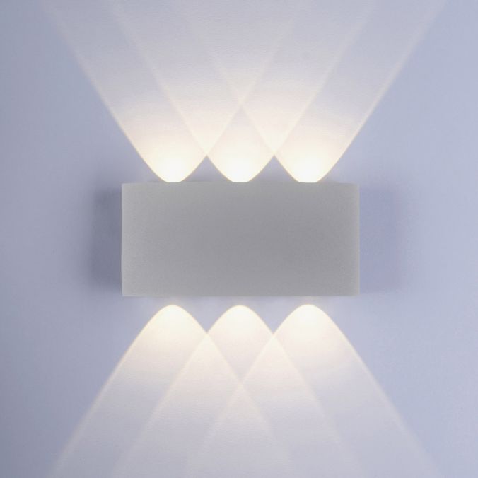 Paul Neuhaus LED-Wandleuchte, silberfarben, halbrund, 6-flammig, warmweiße Lichtfarbe Online Shopping