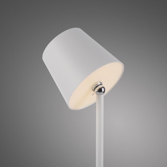 Paul Neuhaus LED Flaschenleuchte weiß Akku Touchdimmer USB IP54 Tischleuchte Cyber Monday