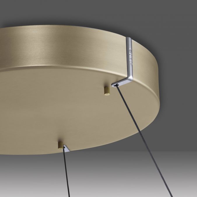 Paul Neuhaus Paul Neuhaus LED Pendelleuchte PURE-E-LOOP messing matt elektrisch Neuheiten