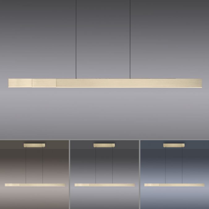 Paul Neuhaus Paul Neuhaus LED Pendelleuchte PURE-MOTO-RISE messing matt elektrisch Touch Sonderangebote