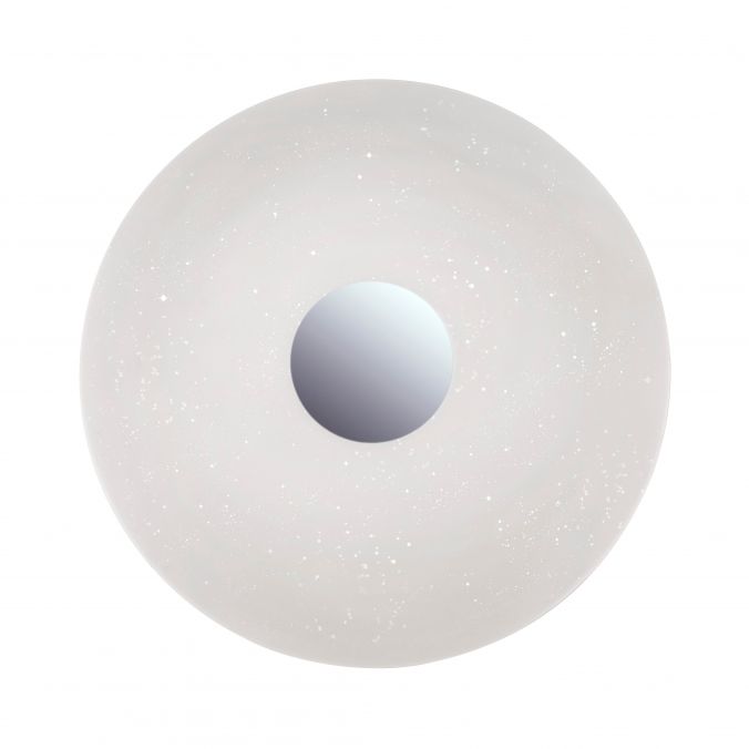 Paul Neuhaus LED-Deckenleuchte, chrom, rund, Sternenhimmeloptik, Ø 59cm Neueste Stile
