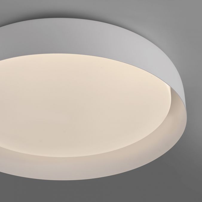Paul Neuhaus LED Deckenleuchte weiß D=58cm dimmbar Fernbedienung CCT Discount Store für neue Produkte