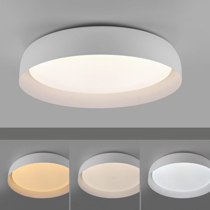 Paul Neuhaus LED Deckenleuchte weiß D=58cm dimmbar Fernbedienung CCT Discount Store für neue Produkte