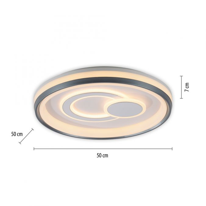 Paul Neuhaus LED Deckenleuchte weiß dimmbar Switchmo Technik elegantes Design Riesige Rabatte