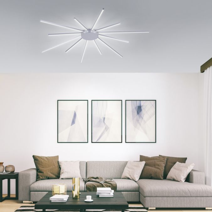 Paul Neuhaus Paul Neuhaus, Q-SUNSHINE, LED-Deckenleuchte, dimmbar, Smart Home Black Friday Preise