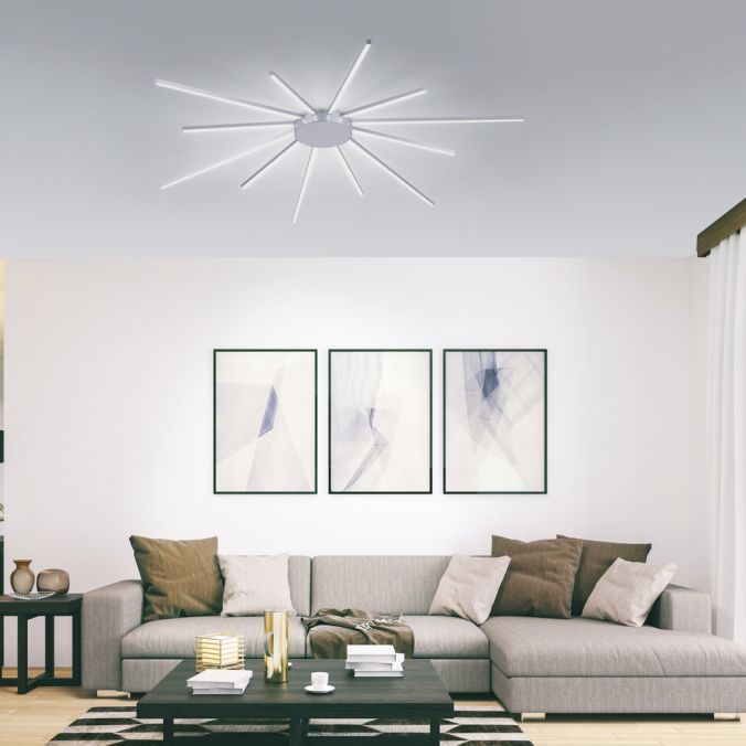 Paul Neuhaus Paul Neuhaus, Q-SUNSHINE, LED-Deckenleuchte, dimmbar, Smart Home Black Friday Preise