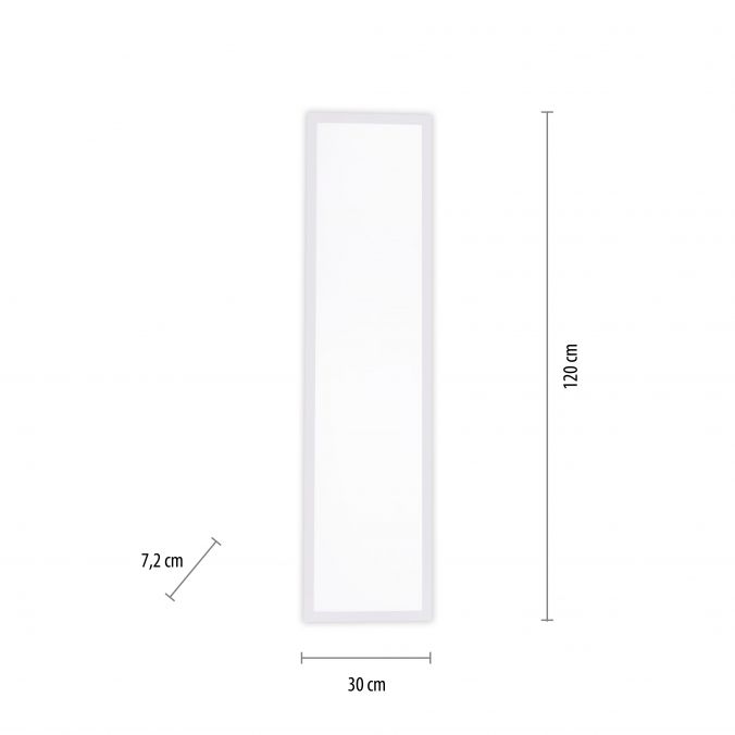 Paul Neuhaus LED Panel, weiß, 120x30cm, dimmbar, Backlight, Farbsteuerung Auslauf