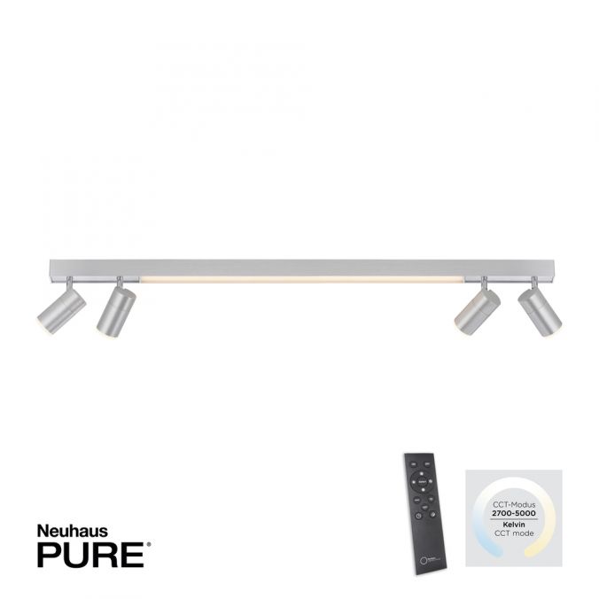 Paul Neuhaus Paul Neuhaus PURE LINES SPOT LED Strahler aluminium dimmbar drehbar CCT