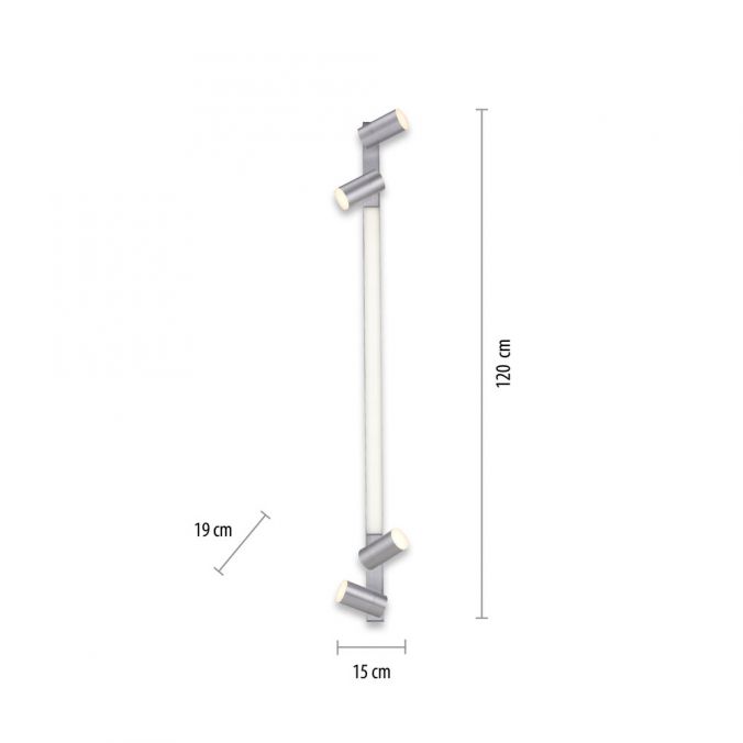Paul Neuhaus Paul Neuhaus PURE LINES SPOT LED Strahler aluminium dimmbar drehbar CCT im Angebot