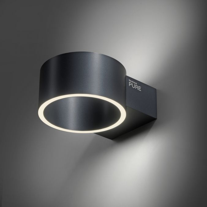 Paul Neuhaus Paul Neuhaus LED Wandleuchte PURE Clipse grau Tronicdimmer Blitzverkäufe