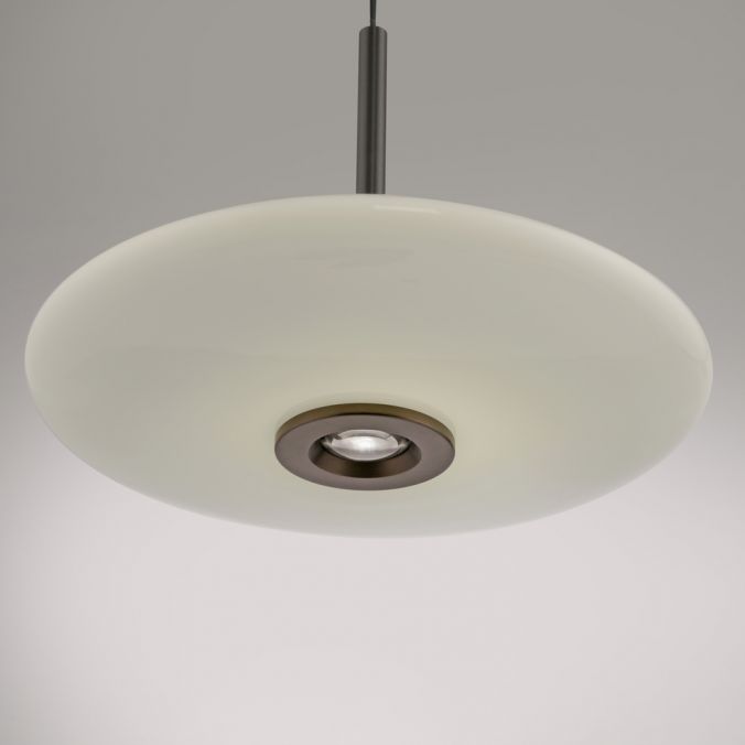 Paul Neuhaus Paul Neuhaus Pendelleuchte PURE Vitrum e-LIFT dunkel-braun-metall Preisnachlass