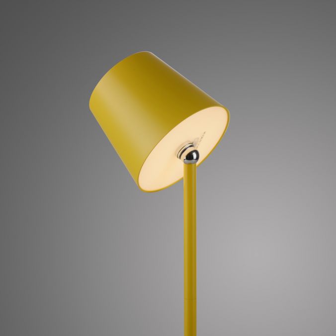 Paul Neuhaus LED Flaschenleuchte gelb Akku Touchdimmer USB IP54 Tischleuchte Neuheiten