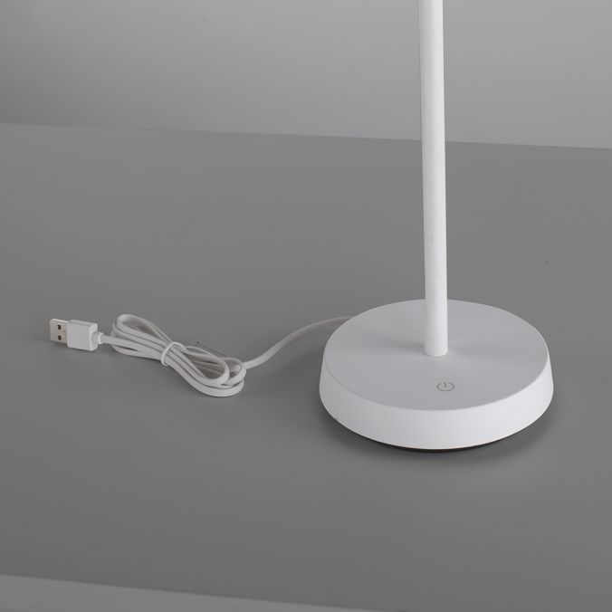 Paul Neuhaus Tischlampe Außenbereich weiß Akku Touchdimmer LED spritzwasserschutz IP44 Super Sparpreis
