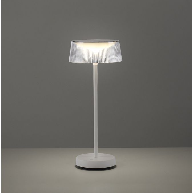 Paul Neuhaus Tischlampe Außenbereich weiß Akku Touchdimmer LED spritzwasserschutz IP44 Super Sparpreis