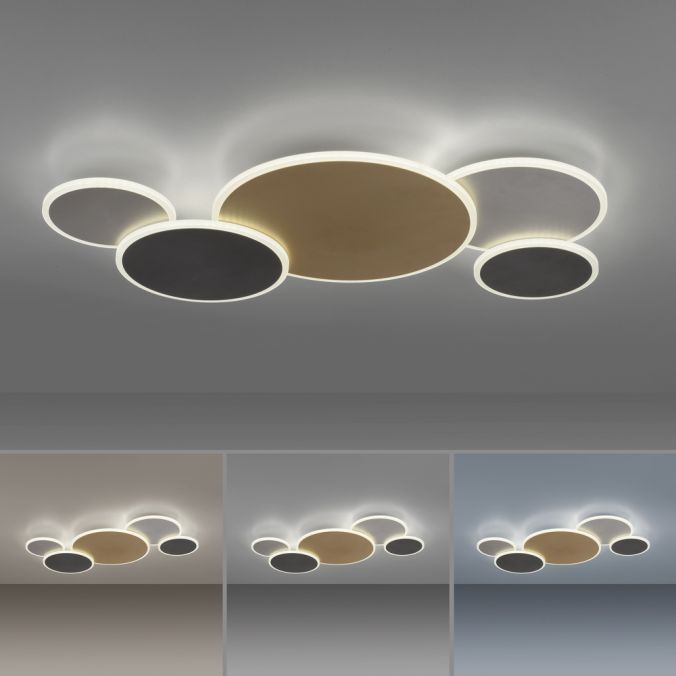 Paul Neuhaus Paul Neuhaus LED Wandleuchte Q-PIATO mehrfarbig 5 flammig rund Smart Home Zeitbegrenzte Promotion
