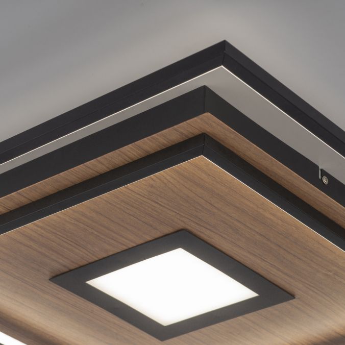 Paul Neuhaus Paul Neuhaus, Q-AMIRA, LED-Deckenleuchte, Fernbedienung, Smart Home Günstiger Verkauf