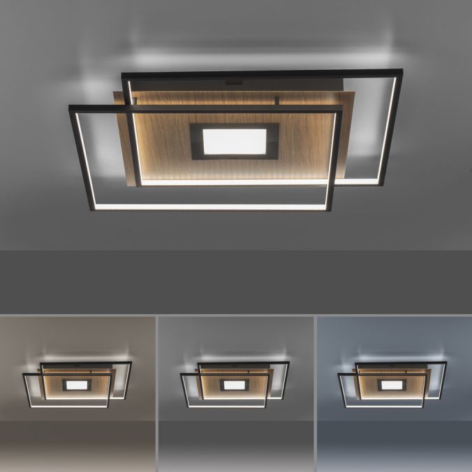 Paul Neuhaus Paul Neuhaus, Q-AMIRA, LED-Deckenleuchte, Fernbedienung, Smart Home Günstiger Verkauf
