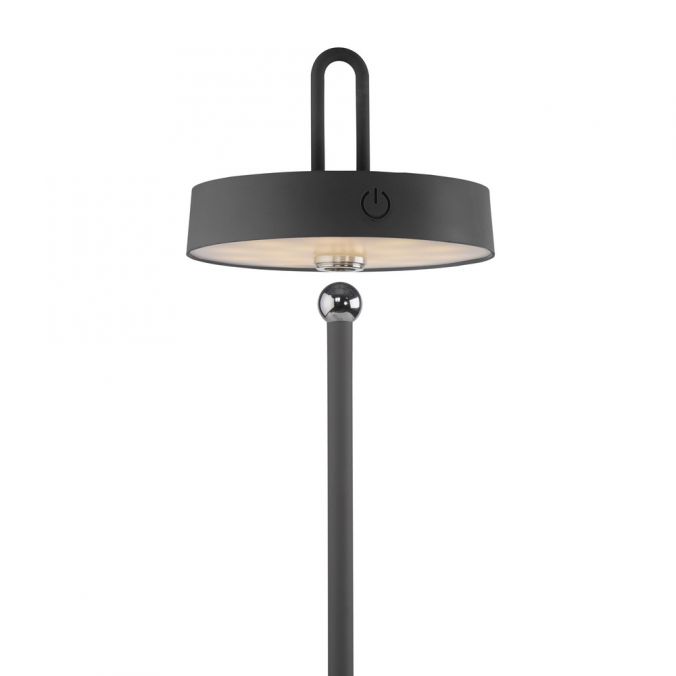 Paul Neuhaus LED Tischlampe schwarz Akku Touchdimmer spritzwassergeschützt USB Blitzverkäufe