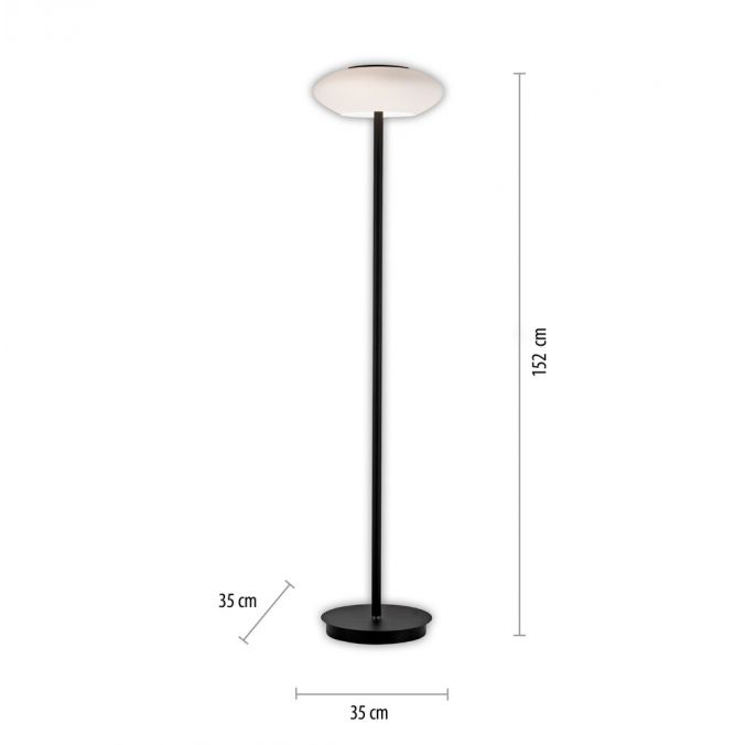 Paul Neuhaus Paul Neuhaus Q ETIENNE LED Stehleuchte Smart Home schwarz dimmbar CCT Weihnachtsangebot