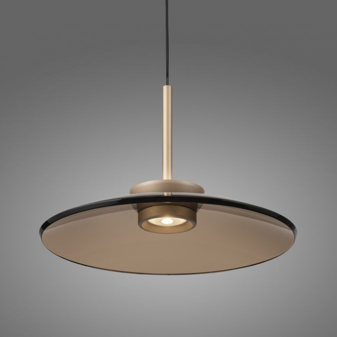 Paul Neuhaus Paul Neuhaus LED Pendelleuchte PURE E-Moon bronce elekrisch verstellbar Sonderangebote