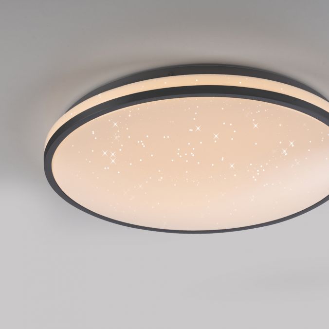 Paul Neuhaus LED Deckenleuchte Sternenhimmel schwarz dimmbar Switchmo Technologie Tiefpreis