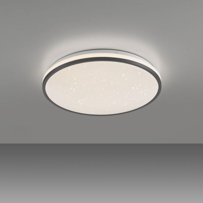 Paul Neuhaus LED Deckenleuchte Sternenhimmel schwarz dimmbar Switchmo Technologie Tiefpreis
