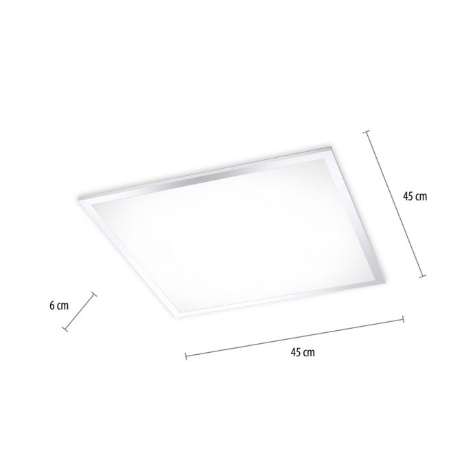 Paul Neuhaus LED-Panel, Rahmen chrom , IP44, Badezimmer Panel, 45x45cm, CCT Bis zu 65% Rabatt