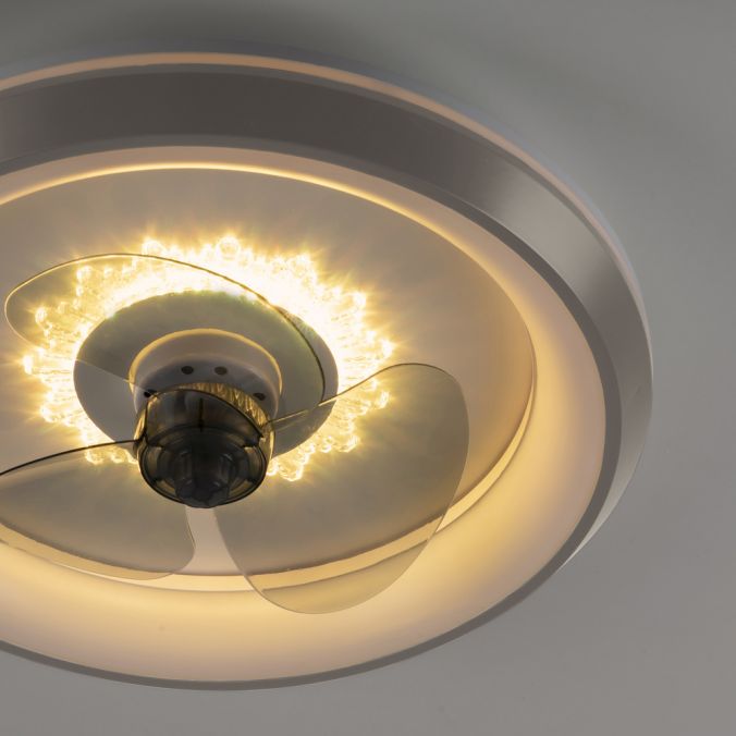 Paul Neuhaus LED Deckenleuchte mit Venitaltor Timerfunktion grau dimmbar Clearance-Verkauf