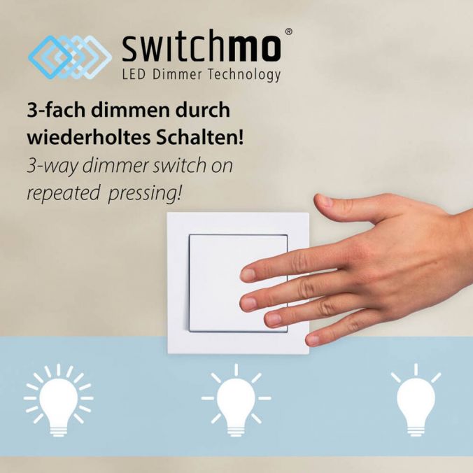 Paul Neuhaus LED Deckenleuchte 3 Stufen Dimmer weiß Memoryfunktion Schlafzimmer Begrenzt auf 3 Tage