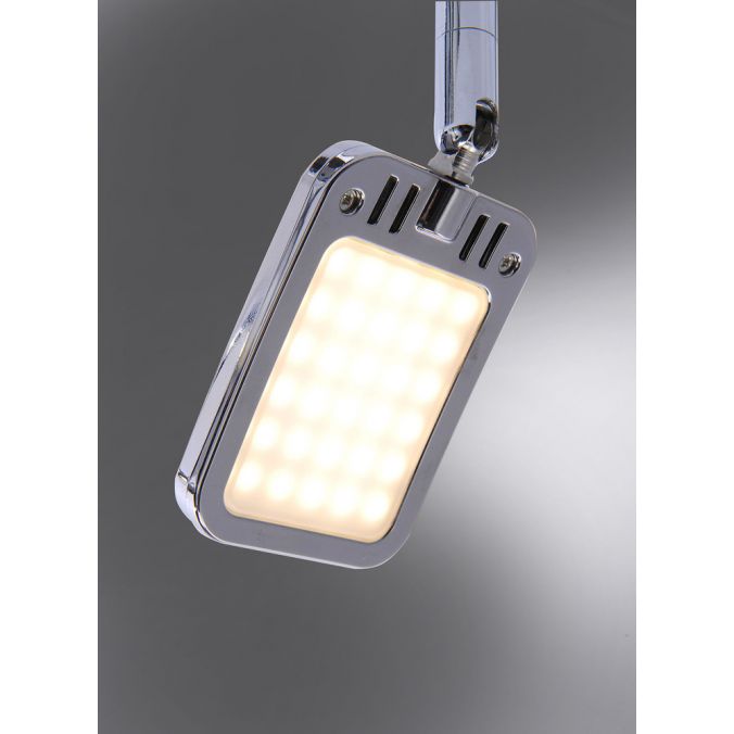 Paul Neuhaus LED-Deckenleuchte, chrom, warmweiße Lichtfarbe, energiesparend, modern 50% Rabatt für begrenzte Zeit