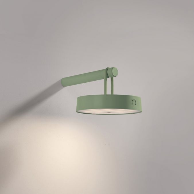 Paul Neuhaus LED Akku Wandleuchte grün dimmbar per Touch IP44 Memoryfunktion Kostenloser Versand