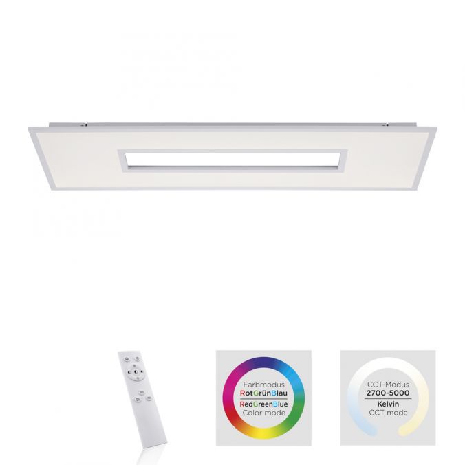 Paul Neuhaus LED Panel, 120x40 cm, Cut-Outs, dimmbar, Fernbedienung, RGB+W Preisnachlass