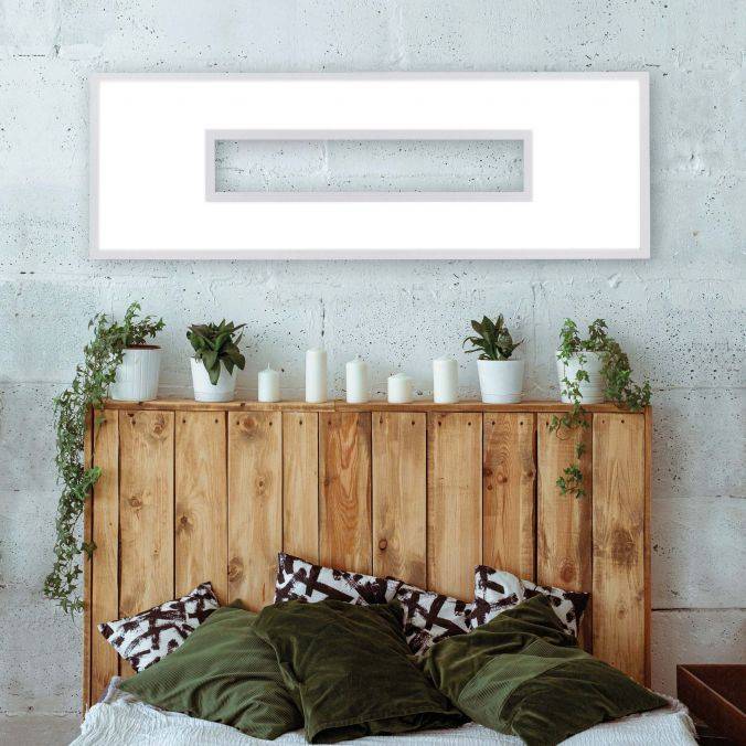 Paul Neuhaus LED Panel, 120x40 cm, Cut-Outs, dimmbar, Fernbedienung, RGB+W Preisnachlass