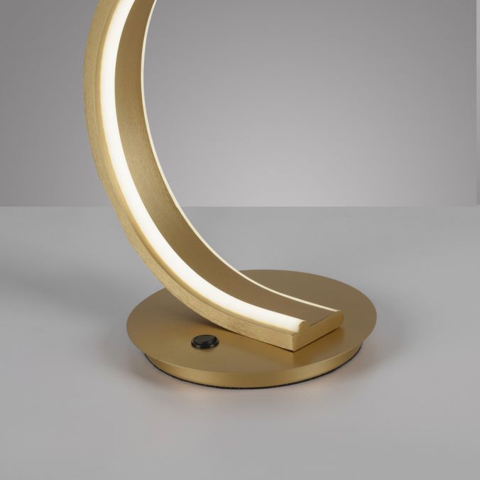 Paul Neuhaus Paul Neuhaus Q VITO LED Tischleuchte Smart Home messing matt farbig dimmbar Lagerräumung