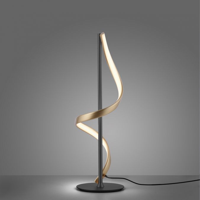 Paul Neuhaus Paul Neuhaus LED Tischleuchte Q-SWING anthrazit messing matt steuerbar Smart Home Online Outlet