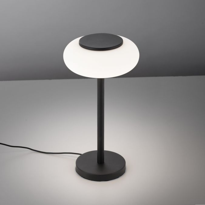 Paul Neuhaus Paul Neuhaus Q ETIENNE LED Tischleuchte Smart Home schwarz dimmbar rund Große Rabatte