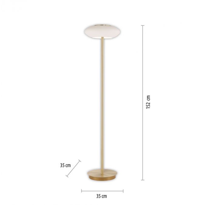 Paul Neuhaus Paul Neuhaus Q ETIENNE LED Stehleuchte Smart Home messing matt dimmbar CCT Saisonale Angebote