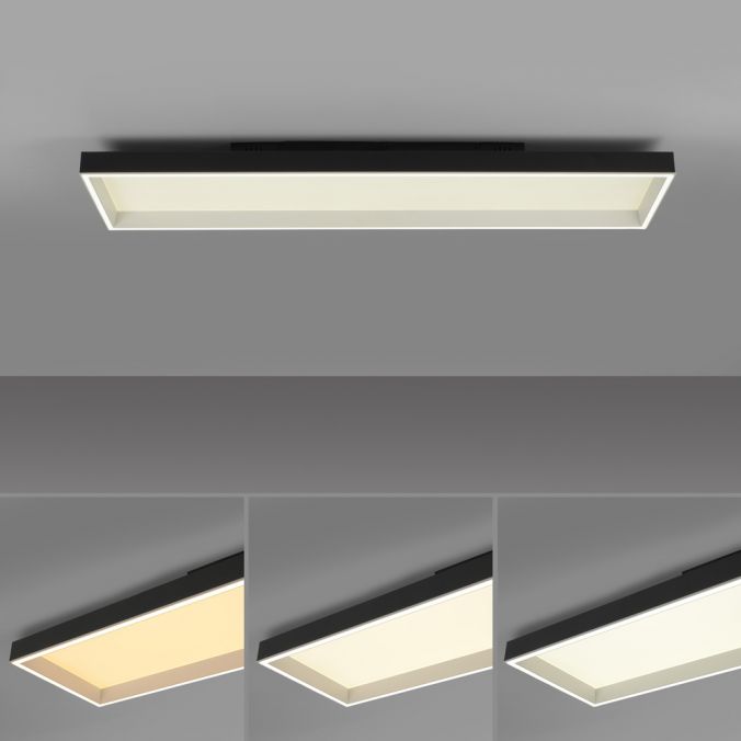 Paul Neuhaus Paul Neuhaus LED Deckenleuchte Q-MAGONG schwarz steuerbar Smarthome Kostenlose Rückgabe