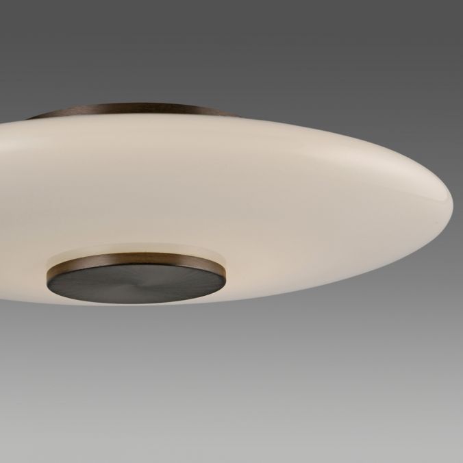 Paul Neuhaus Paul Neuhaus LED Tischleuchte PURE Vitrum dark-metal-brown Touch Letzter Tag