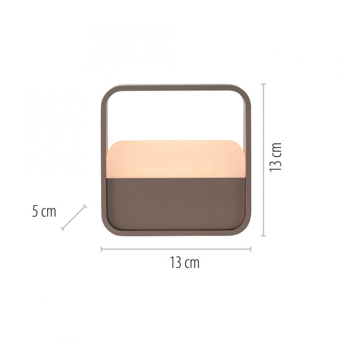 Paul Neuhaus Paul Neuhaus LED Tischleuchte Pure Go bronze Akku Touch USB Bis zu 50% Rabatt